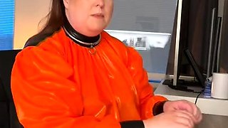 Amateur blondie solo anal masturbation