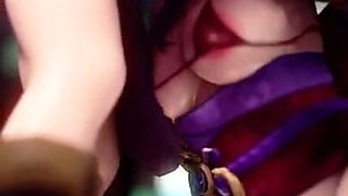 Raiden Shogun Baal Gives Aether a Blowjob in the Inazuma Forest Genshin Impact 3D Sex Animation