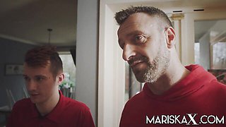 Mariska X - fmm in threesome smut
