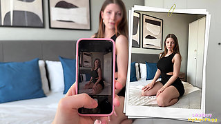 I just asked you to take some pictures of me...  An innocent photo shoot turned into fucking with my stepbrother