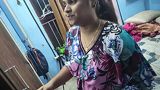 Step Mom Hot Fuck with Step Son, Mother-in-law Hot Nighty Removal Sex with Step Son, Mallu Step Mom Dress Change and Hot Fuck