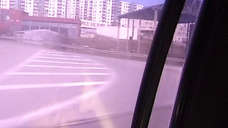 She Is German Office Secretary Who Likes to Please Her Boss in the Car