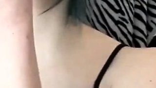 Sexy teen ebony solo toy masturbation