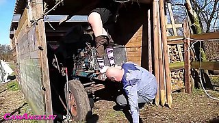 Egon Kowalski Pisses Before Hardcore Ride and Creampie with Cam Angel