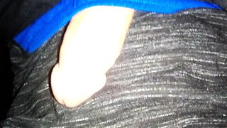 Solo masturbation and gay climax