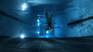 Underwater Night Swim