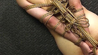 Slave Mila's 5x Hogtie Nightmare Squirming, Sobbing & Squealing Struggles Turn Her Into Dripping Bondage Mess