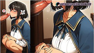 Flame Magic Academy Girls Fucked Raw And Covered In Cum - Car Toon