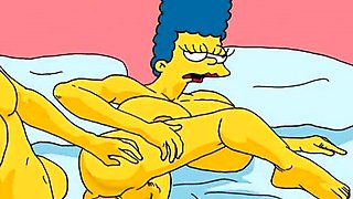 Marge Simpson mature sexwife