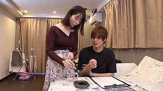 Part 1: Erotic Calligraphy Wife! Nipple & Clit Stop-and-flick Female Body Brush!