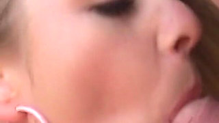 Olds Fuck Dolls - young blonde gives POV blowjob to an old man