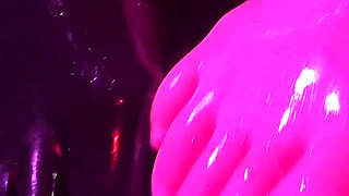 Rubber & Ava Fetishart Give Perv a Latex Footjob Part 2