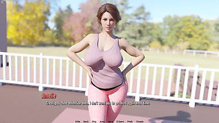 Horny Stepmom Teaching Me Yoga Lessons With Her Huge Booty