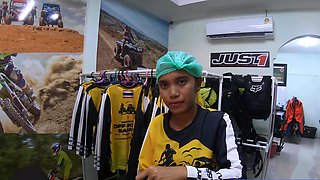 Buggy off road and anal sex with my perfect big ass Thai GF