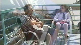 Brunette getting plowed in the gym