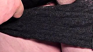 Rubbing Clitoris with a Fat Black Penis - Brings Her to an Explosive Orgasm