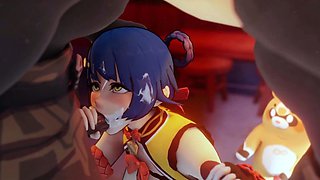 Genshin Impact Video Compilation / Eula Sara Xiangling