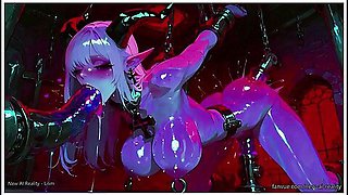 New Ai Reality - Lilim: Exploring Her Sex Dungeon With Car Toon