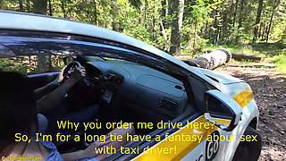 She Needs Rough Anal with a Taxi Driver