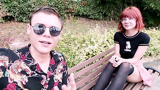Girlfriend, passionate blowjob, cool girl