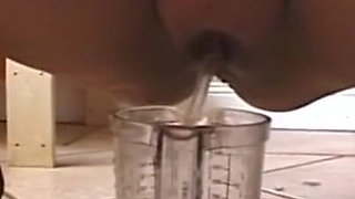 Humiliating food and pissing fetish