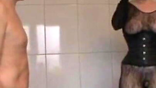Humiliating guy ass sex toys penetrated