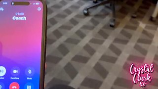 Stepmom In Glasses Gives Blowjob For Football Tryouts - Amateur MILF & BBC