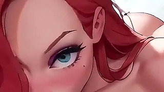 Jessica Rabbit Sloppy Blowjob POV