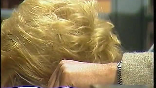 Blonde slut with a shaved pussy loves to get fucked hard by a big cock