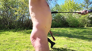 Spanking in the Garden
