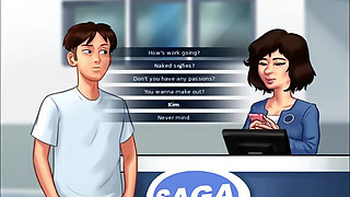 Summertime Saga - Eve might be pregnant after Johannes fucked her