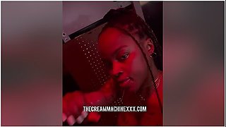 The Cream Machine - Pretty Dick Eaters First Gloryhole - Big Tits, Lots Of Spit!