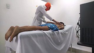 Martin13's Naughty Masseuse Seduces Client with Hot Blowjob & Fucking in Spa Salon