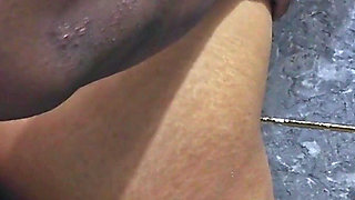 My Stepbrother Enters the Bathroom and Fucks Me