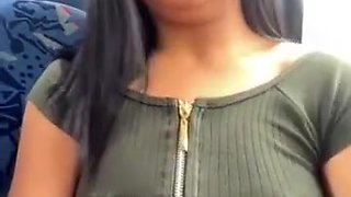 Latina Squirting On Bus Again