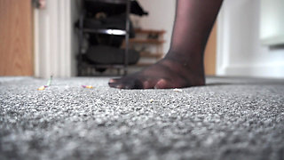 Giantess Plays Hide and Seek with Shrunken Colleagues