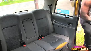 Blonde milf narrow petite cunt gets pounded by a Big Cock - chick faux cab