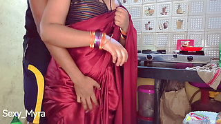 Desi bhabhi got fucked in kichen very hard