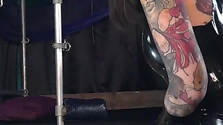 Take That Big Black Rubber Dildo