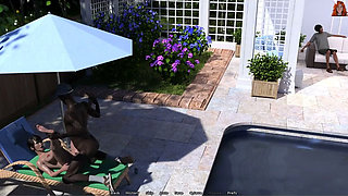 Fate Won't Seperate Us - Gameplay- Roleplay - Girlfriend Cheating with Big Black Cock in Front of Boyfriend in Pool