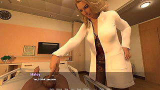 Beautiful Doctor Sucking Patient Huge Cock in Hospital and Gets Facial