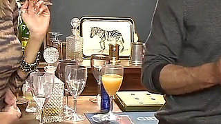 Group party with Lexi Ward and Cindy Behr together with friends MILFS with shaved pussies ride multiple cocks with their pussies