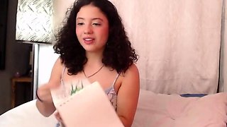 Hottest brunette solo webcam masturbation 2