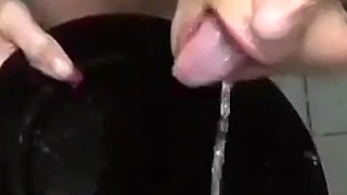 Horny Piss and Cum Souring After Group Fucking