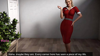 Fun with Airhostess in Flight - Asia Town - E02