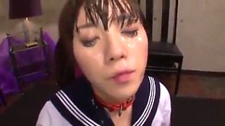 Japanese bukkake ft. Azusa Nagasawa: Blowjob, Bongacams  Cumshot Porn