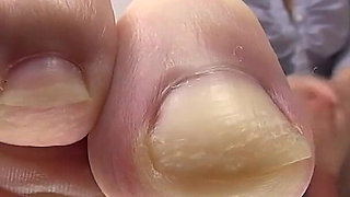 You Want JOI? Smell These Toes, Loser - Sakura Hoshina Spits on Your Cock and Presses Her Reeking Pantyhose in Your Face