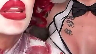 Halloween Dildo JOI with Friends
