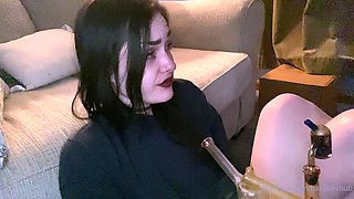 Beautiful brunette in sexy solo fingering masturbation 2 wmv