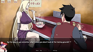 Naruto's Appointment with Ino to Eat Ramen in Ichiraku